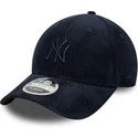 gorra-curva-azul-marino-ajustable-con-logo-azul-marino-9forty-m-crown-cord-de-new-york-yankees-mlb-de-new-era