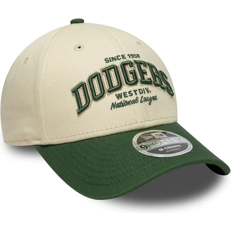 cap-zaoblena-beige-adjustable-strap-9forty-m-crown-wordmark-los-angeles-dodgers-mlb-new-era cap-zaoblena-beige-adjustable-strap-9forty-m-crown-wordmark-los-angeles-dodgers-mlb-new-era