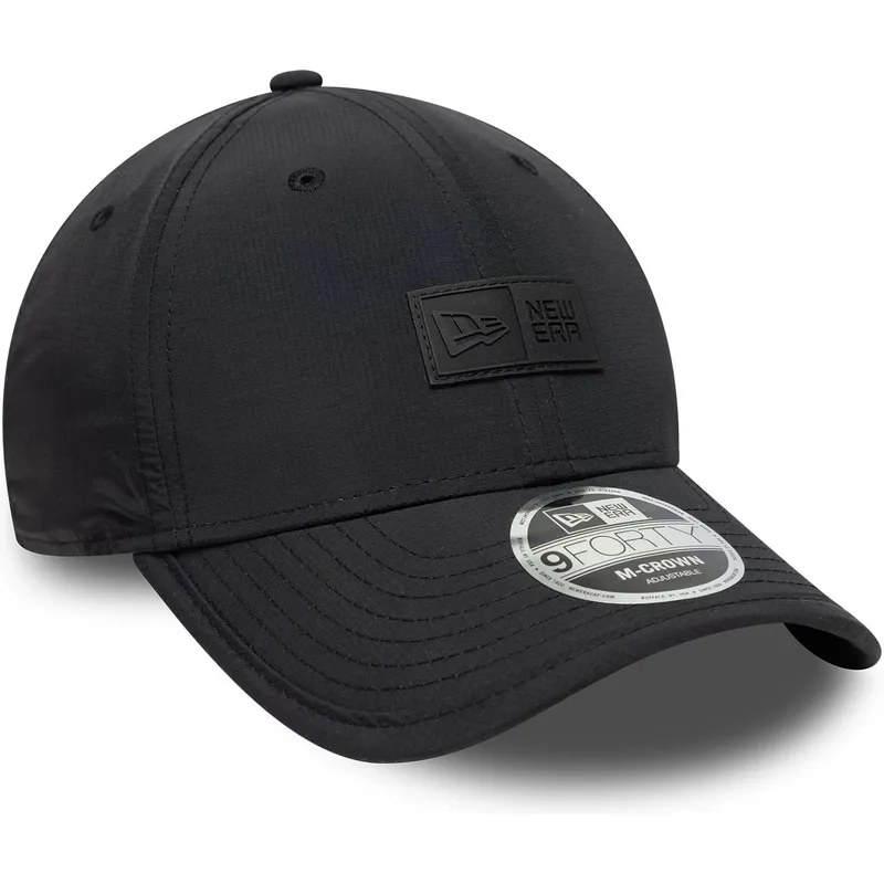 cap-zaoblena-black-adjustable-strap-9forty-m-crown-new-era