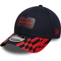 new-era-curved-brim-9forty-m-crown-visor-print-red-bull-racing-formula-1-navy-blue-and-red-snapback-cap