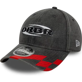 Cap zaoblená black snapback 9FORTY M-Crown Washed Red Bull Racing Formula 1 New Era