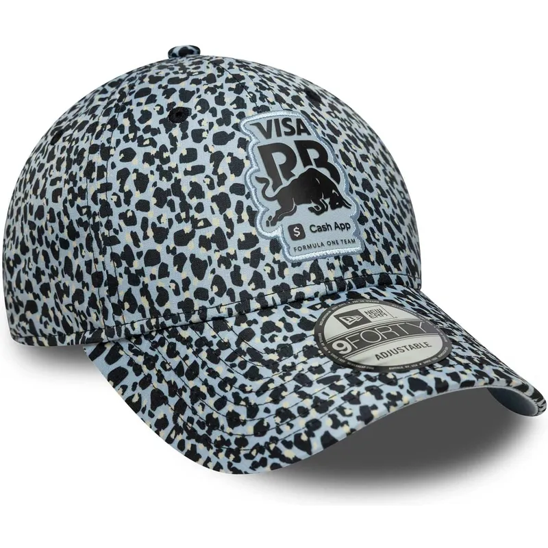 cap-zaoblena-leopard-adjustable-strap-9forty-m-crown-racing-bulls-f1-team-formula-1-new-era cap-zaoblena-leopard-adjustable-strap-9forty-m-crown-racing-bulls-f1-team-formula-1-new-era
