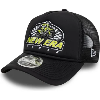 Cap zaoblená black snapback 9FORTY M-Crown New Era