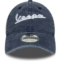 cap-zaoblena-blue-adjustable-strap-9twenty-washed-vespa-piaggio-new-era