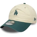 siltovka-zaoblena-bezova-nastavitelny-9twenty-mini-washed-los-angeles-dodgers-mlb-new-era