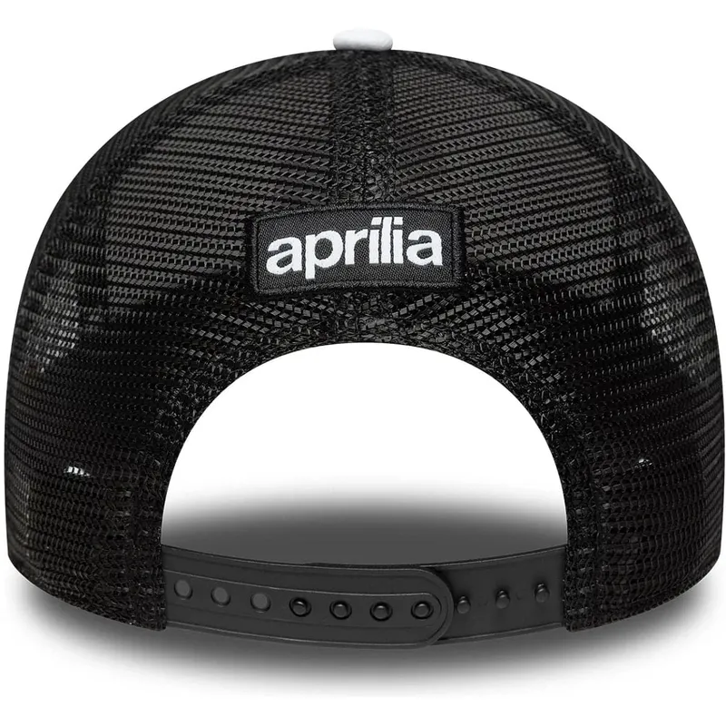 cap-zaoblena-black-snapback-e-frame-aprilia-piaggio-new-era