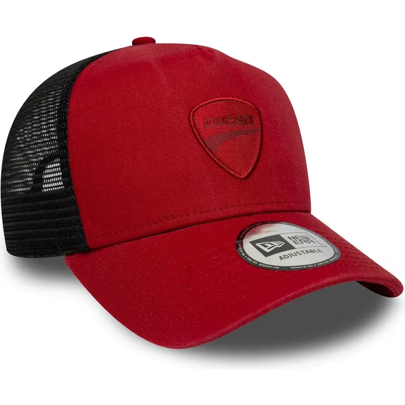 siltovka-zaoblena-cervena-snapback-e-frame-seasonal-ducati-motor-motogp-new-era