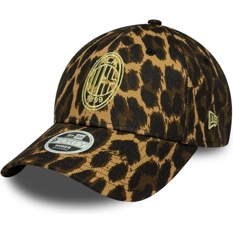 cap-zaoblena-leopard-adjustable-strap-9forty-ac-milan-serie-a-new-era