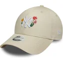 siltovka-zaoblena-bezova-nastavitelny-9forty-floral-icon-new-york-yankees-mlb-new-era