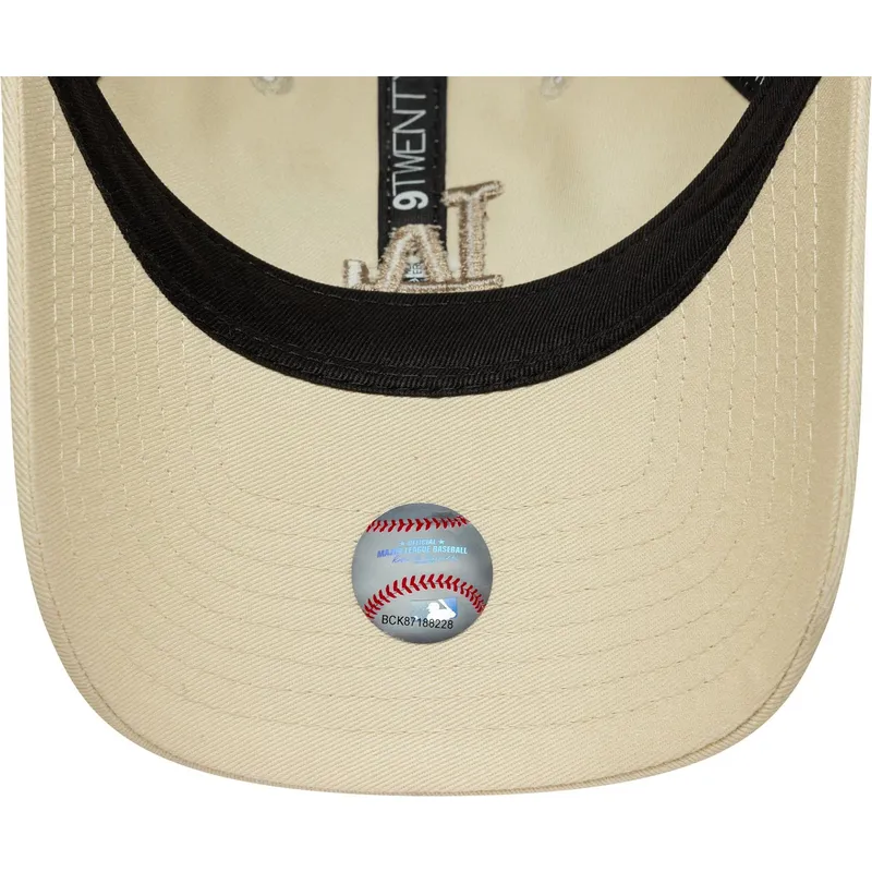 cap-zaoblena-beige-adjustable-strap-9twenty-league-essential-midi-los-angeles-dodgers-mlb-new-era