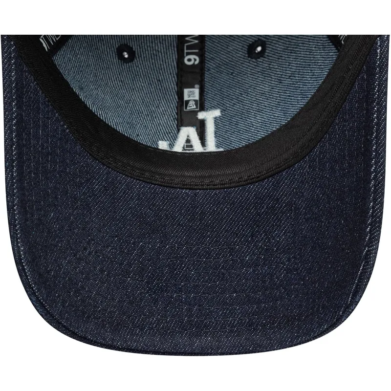 siltovky-zaoblena-tmavomodra-nastavitelny-pasik-9twenty-denim-stitch-los-angeles-dodgers-mlb-new-era