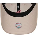 siltovky-zaoblena-ruzova-nastavitelny-pasik-9twenty-washed-mini-los-angeles-dodgers-mlb-new-era
