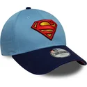 cap-zaoblena-blue-adjustable-strap-pre-deti-9forty-superman-dc-comics-new-era