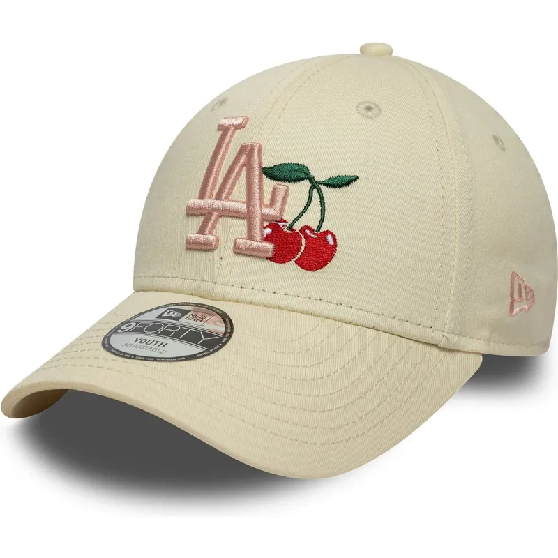 siltovka-zaoblena-bezova-nastavitelny-pre-deti-9forty-fruit-icon-new-york-yankees-mlb-new-era