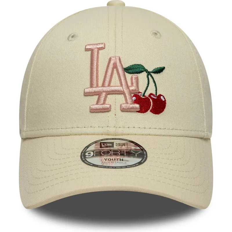 siltovka-zaoblena-bezova-nastavitelny-pre-deti-9forty-fruit-icon-new-york-yankees-mlb-new-era