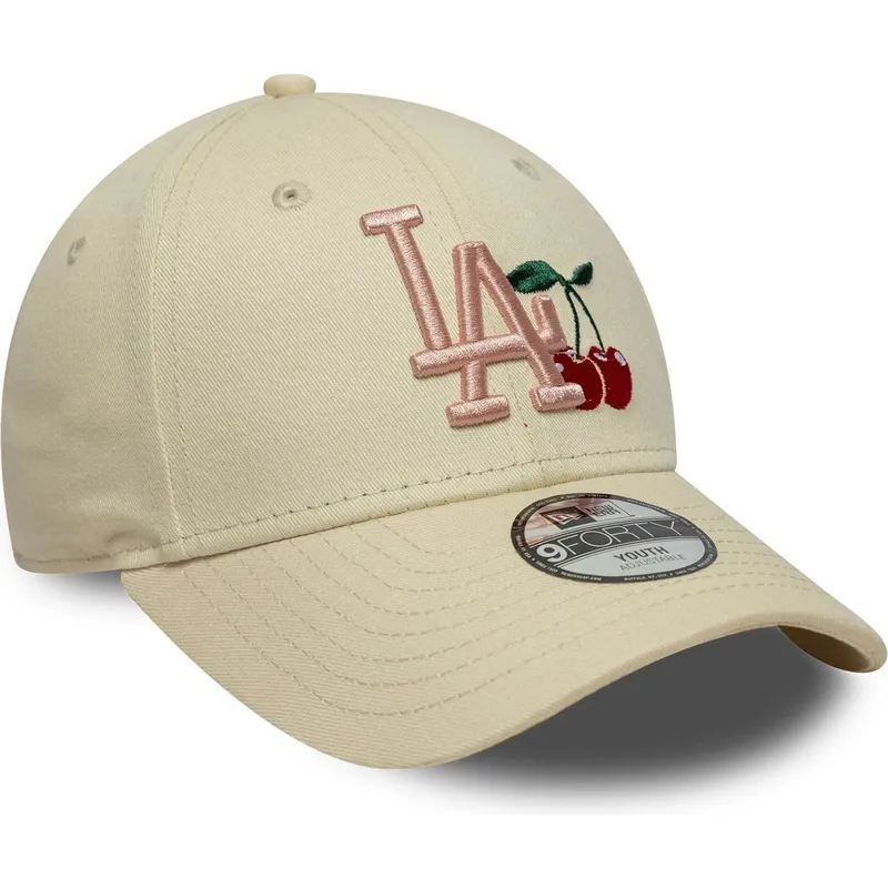 siltovka-zaoblena-bezova-nastavitelny-pre-deti-9forty-fruit-icon-new-york-yankees-mlb-new-era