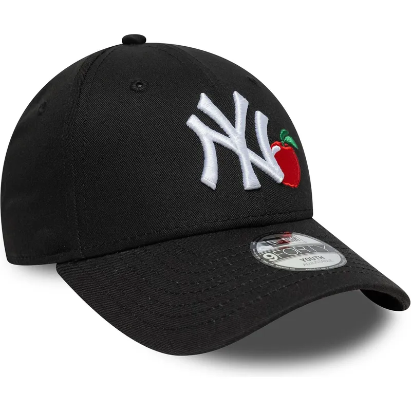 cap-zaoblena-black-adjustable-strap-pre-deti-9forty-fruit-icon-new-york-yankees-mlb-new-era