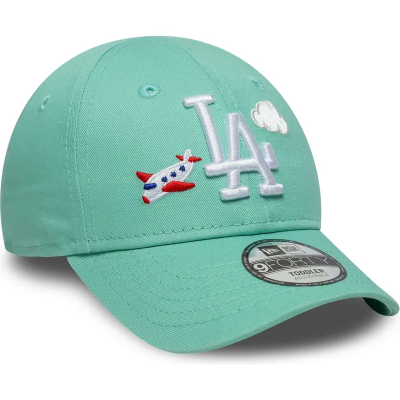 siltovka-zaoblena-zelena-nastavitelny-pre-deti-9forty-plane-icon-new-york-yankees-mlb-new-era