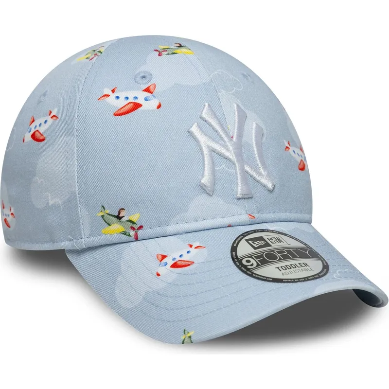 siltovky-zaoblena-modra-nastavitelny-pasik-pre-deti-pequeno-9forty-plane-all-over-print-new-york-yankees-mlb-new-era