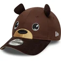 cap-zaoblena-brown-adjustable-strap-pre-deti-9forty-new-era