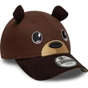 cap-zaoblena-brown-adjustable-strap-pre-deti-9forty-new-era