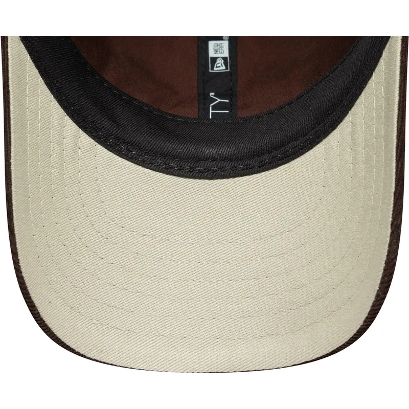 cap-zaoblena-brown-adjustable-strap-pre-deti-9forty-new-era