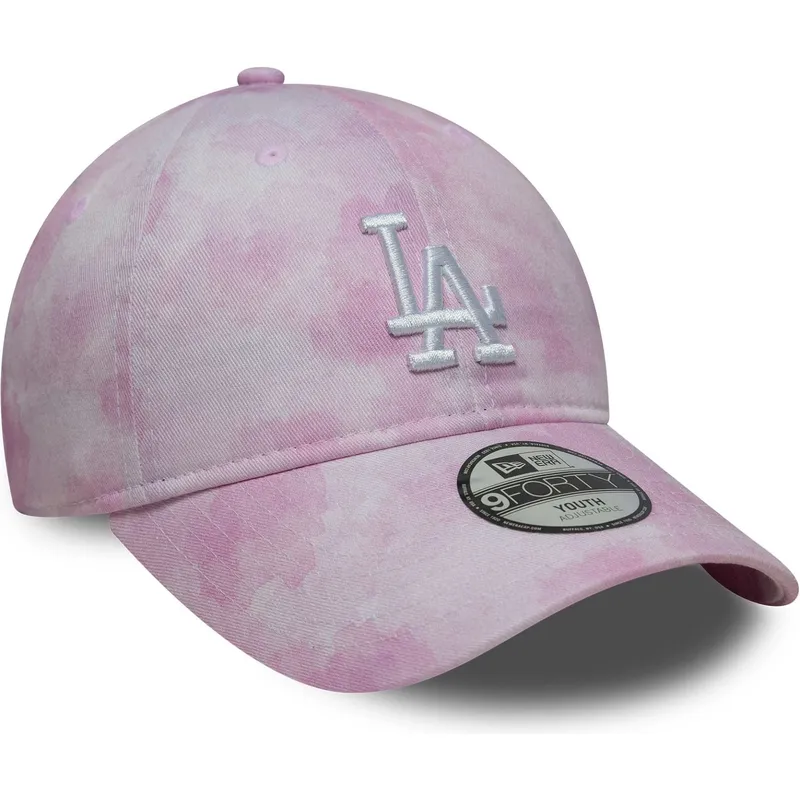 cap-zaoblena-pink-adjustable-strap-pre-deti-9twenty-tie-dye-los-angeles-dodgers-mlb-new-era cap-zaoblena-pink-adjustable-strap-pre-deti-9twenty-tie-dye-los-angeles-dodgers-mlb-new-era