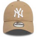 siltovka-zaoblena-hneda-nastavitelny-9twenty-league-essential-new-york-yankees-mlb-new-era