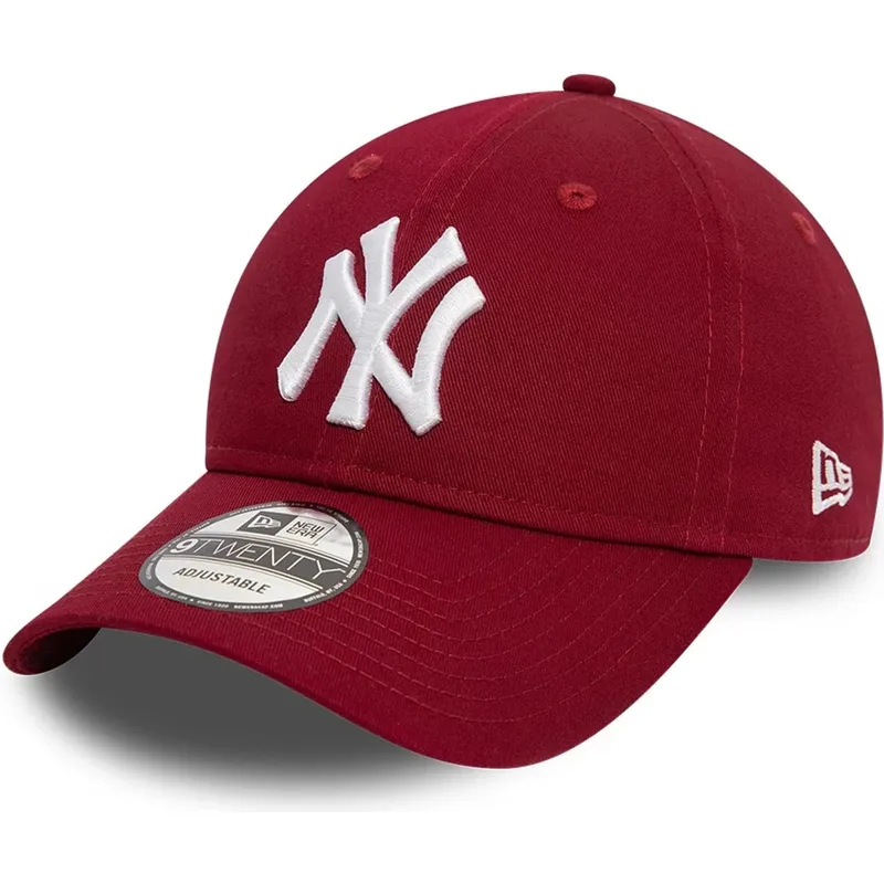 cap-zaoblena-red-adjustable-strap-9twenty-league-essential-new-york-yankees-mlb-new-era