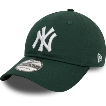 Cap zaoblená green adjustable strap 9TWENTY League Essential New York Yankees MLB New Era