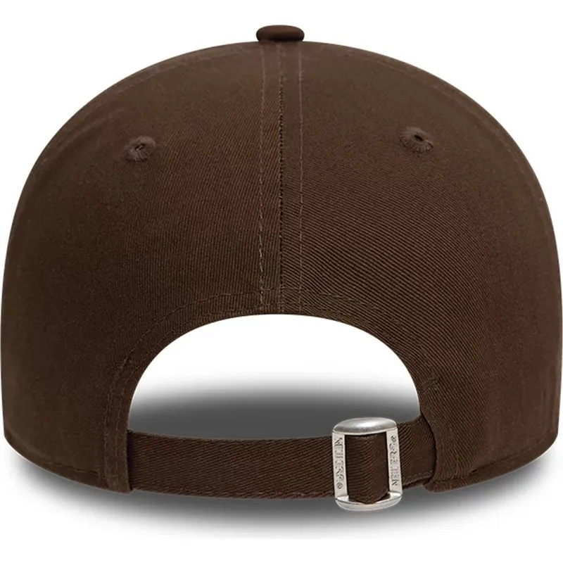 cap-zaoblena-brown-adjustable-strap-9twenty-league-essential-new-york-yankees-mlb-new-era