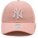 siltovka-zaoblena-ruzova-nastavitelny-9forty-league-essential-new-york-yankees-mlb-new-era