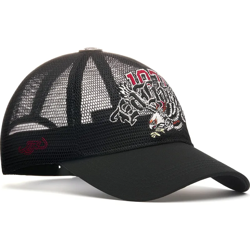 siltovky-zaoblena-kamionista-cierna-snapback-1971-soaring-eagle-full-mesh-ed-hardy