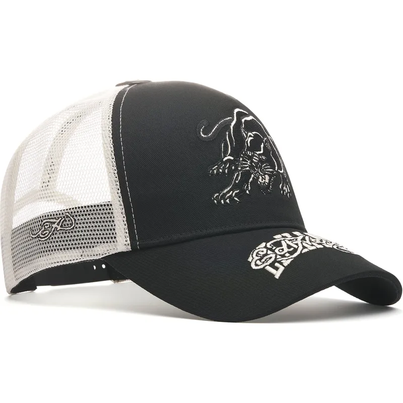 cap-zaoblena-black-snapback-ed-hardy