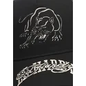 siltovka-zaoblena-cierna-snapback-contrast-stitch-panther-graphic-ed-hardy