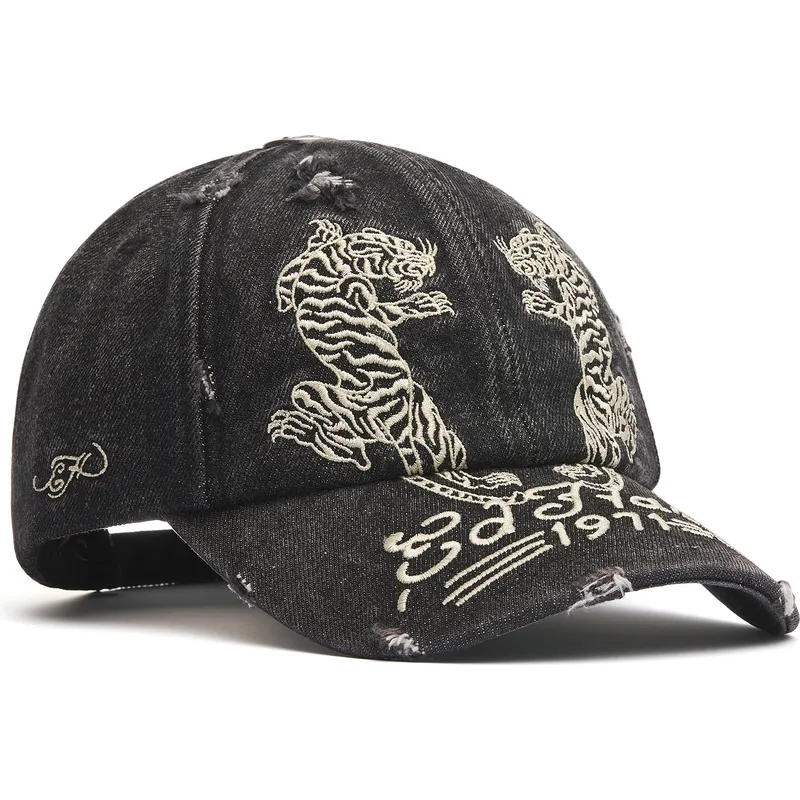 siltovka-zaoblena-cierna-nastavitelny-desert-tiger-ed-hardy