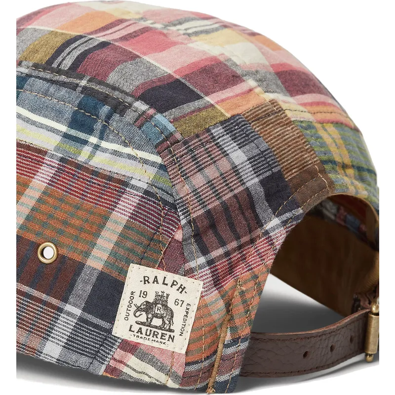 siltovka-zaoblena-viacfarebna-nastavitelny-patchwork-madras-polo-ralph-lauren