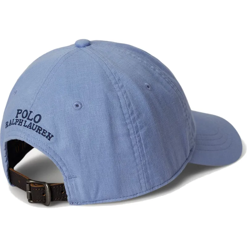 siltovka-zaoblena-modra-nastavitelny-classic-sport-twill-bear-polo-ralph-lauren