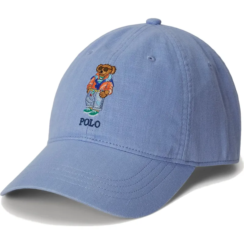 siltovka-zaoblena-modra-nastavitelny-classic-sport-twill-bear-polo-ralph-lauren