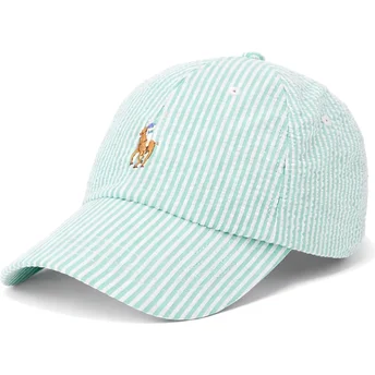 Cap zaoblená green adjustable strap Polo Ralph Lauren