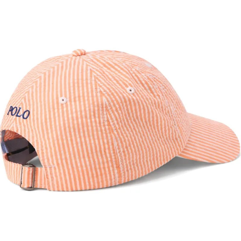 cap-zaoblena-orange-adjustable-strap-polo-ralph-lauren cap-zaoblena-orange-adjustable-strap-polo-ralph-lauren
