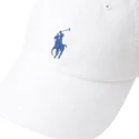 weisse-verstellbare-curved-cap-linen-von-polo-ralph-lauren