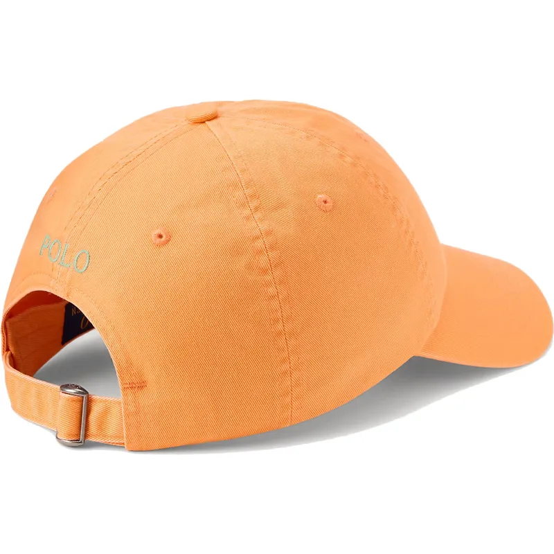 cap-zaoblena-orange-adjustable-strap-polo-ralph-lauren cap-zaoblena-orange-adjustable-strap-polo-ralph-lauren
