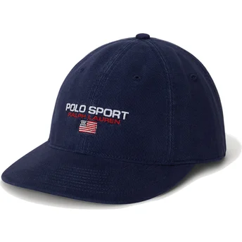 Cap zaoblená navy blue adjustable strap Polo Ralph Lauren