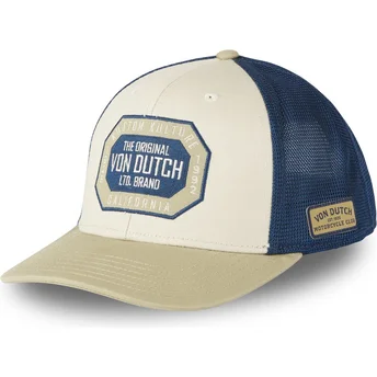 Šiltovka zaoblená béžová snapback SEM10 Von Dutch