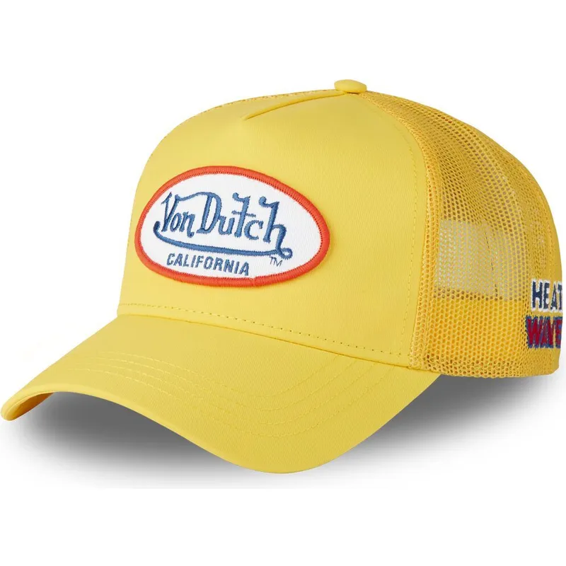 cap-zaoblena-yellow-snapback-von-dutch