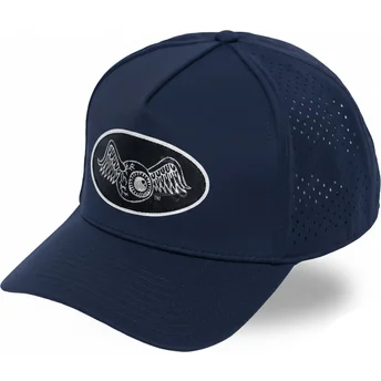Šiltovky zaoblená tmavomodrá snapback SPORT05 Von Dutch