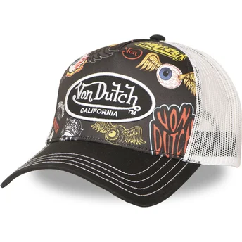 Šiltovka zaoblená čierna snapback SUBL16 Von Dutch