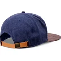 marineblaue-verstellbare-glencheck-flatcap-von-djinns