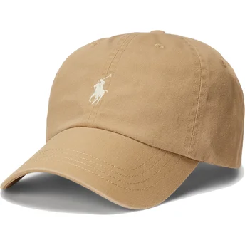 Cap zaoblená brown adjustable strap Polo Ralph Lauren